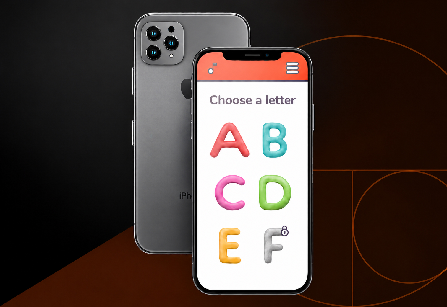 Read.y alphabet game on a phone